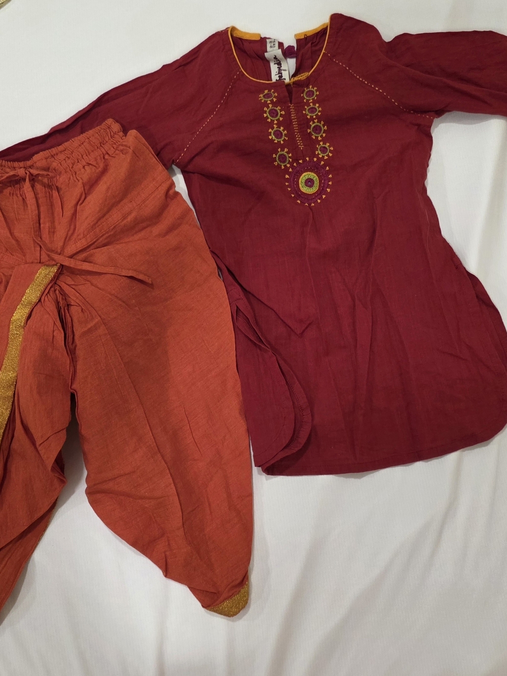 Toddler Girl Indian Attire Set 2T
